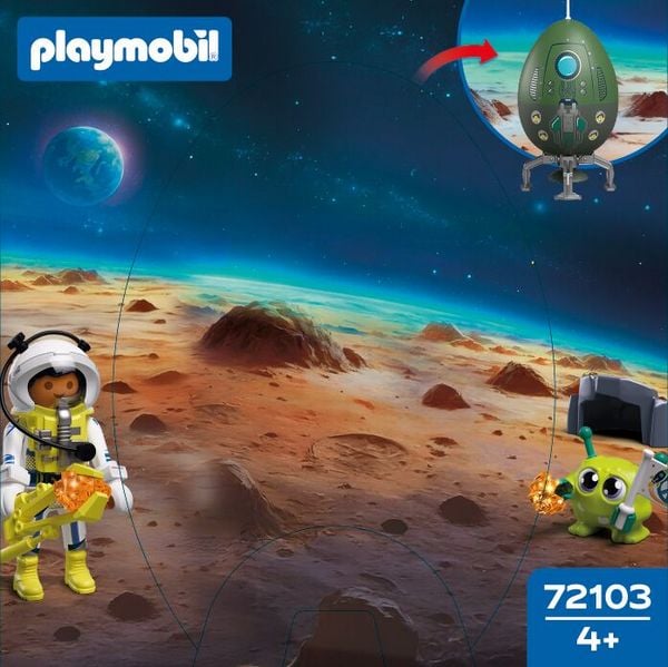 Produktbild: PLAYMOBIL 72103 Spiel-Ei: Weltraum