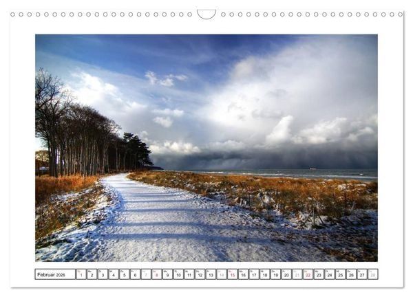 Produktbild: Die Ostseek&uuml;ste (Wandkalender 2026 DIN A3 quer), CALVENDO Monatskalender