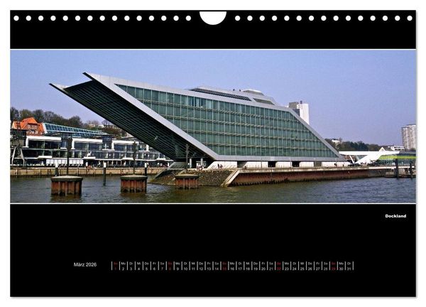 Produktbild: Hamburg Panoramen 2026 (Wandkalender 2026 DIN A4 quer), CALVENDO Monatskalender