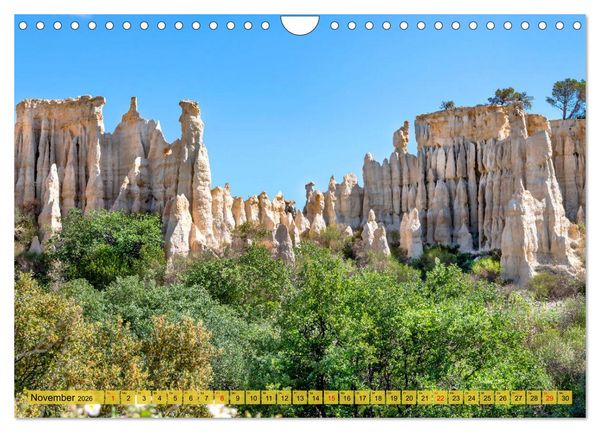 Produktbild: Geheimnisvolles Okzitanien. Augenblicke (Wandkalender 2026 DIN A4 quer), CALVENDO Monatskalender