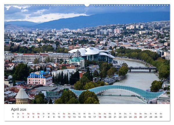Produktbild: Georgien - Ein ph&auml;nomenales Naturparadies. (Wandkalender 2026 DIN A2 quer), CALVENDO Monatskalender
