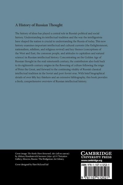 Produktbild: A History of Russian Thought