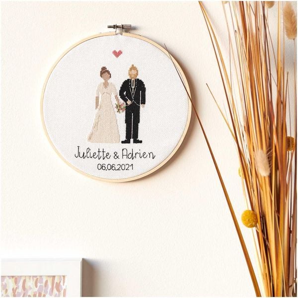 Produktbild: Stickpackung Figurico Wedding