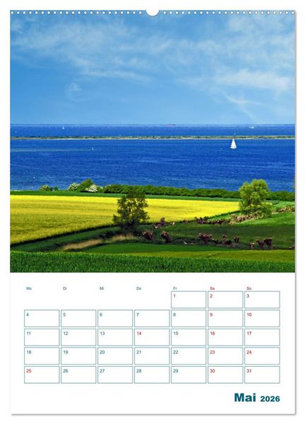 Produktbild: Ostseebad Rerik - Terminplaner (Wandkalender 2026 DIN A2 hoch), CALVENDO Monatskalender