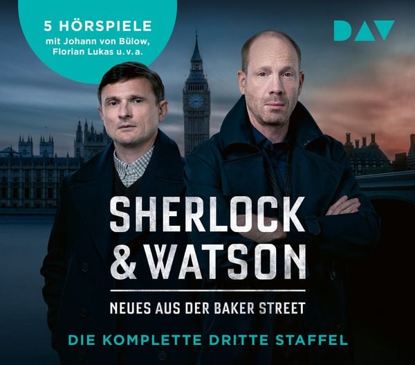 Produktbild: Sherlock & Watson &ndash; Neues aus der Baker Street. Die komplette dritte Staffel
