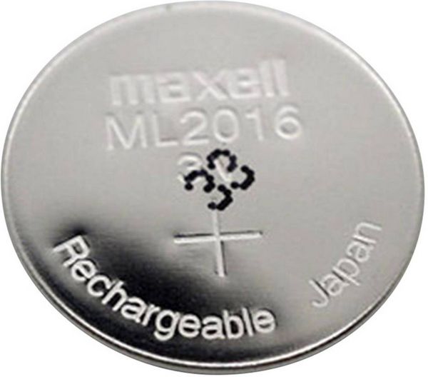 Produktbild: Maxell ML2016 Knopfzellen-Akku ML2016 Lithium 25 mAh 3V 1St.