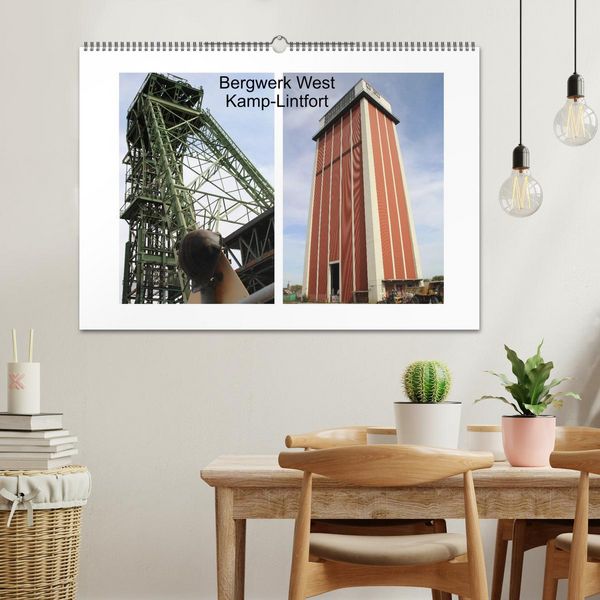 Produktbild: Bergwerk West Kamp-Lintfort (Wandkalender 2026 DIN A2 quer), CALVENDO Monatskalender