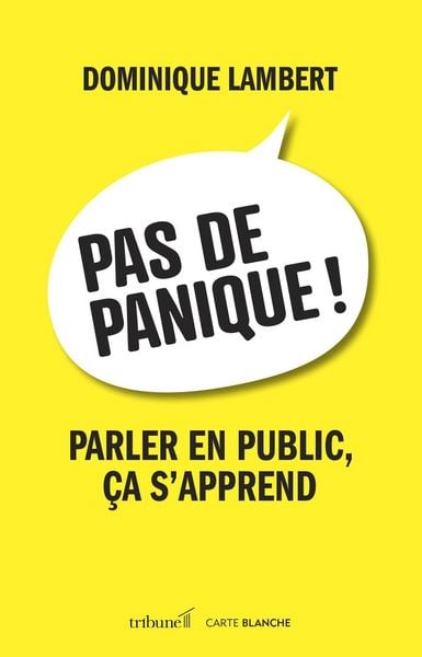 Produktbild: Pas de panique! Parler en public, ca s'apprend