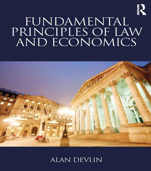 Produktbild: Fundamental Principles of Law and Economics