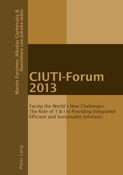 Produktbild: CIUTI-Forum 2013