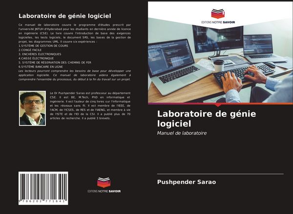 Produktbild: Laboratoire de g&eacute;nie logiciel