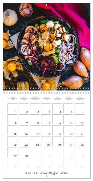 Produktbild: Healthy Bowls - Good Food (Wall Calendar 2026 12 &times; 12 Inch) CALVENDO 12 Month Wall Calendar