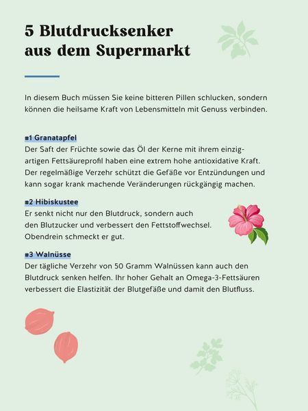 Produktbild: Meine Gesundheitsretter aus der Natur gegen Bluthochdruck