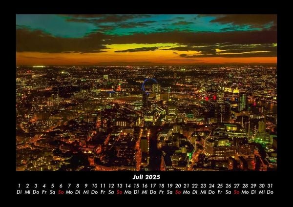 Produktbild: London 2025 Fotokalender DIN A3