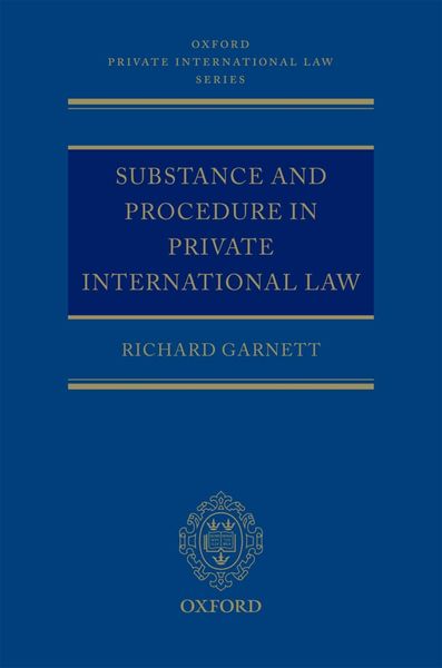 Produktbild: Substance and Procedure in Private International Law