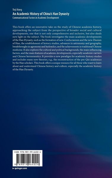 Produktbild: An Academic History of China's Han Dynasty