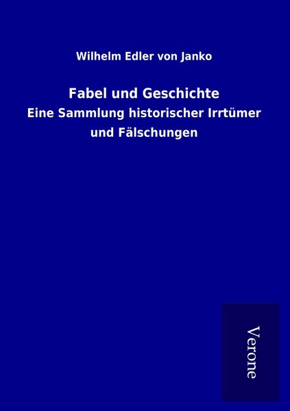 Produktbild: Fabel und Geschichte