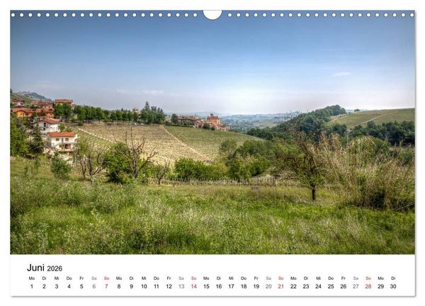 Produktbild: Piemont - bellissimo 2026 (Wandkalender 2026 DIN A3 quer), CALVENDO Monatskalender