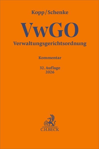 Produktbild: Verwaltungsgerichtsordnung. VwGO