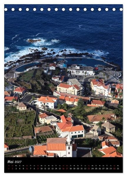 Produktbild: MADEIRA (Tischkalender 2027 DIN A5 hoch), CALVENDO Monatskalender