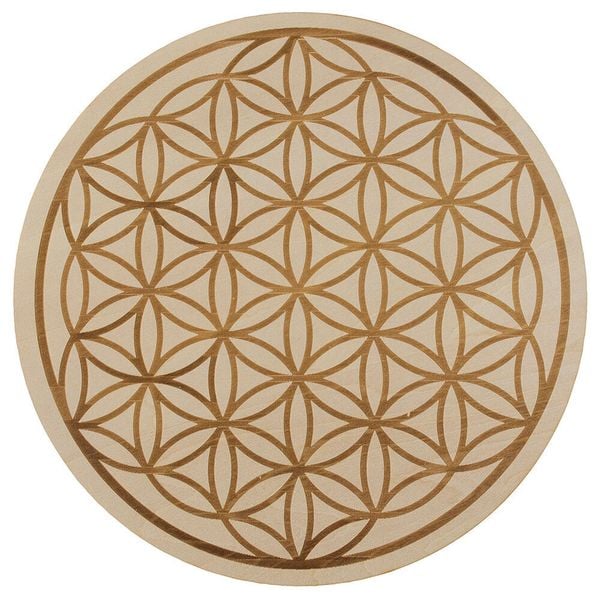 Produktbild: Untersetzer "Blume des Lebens"