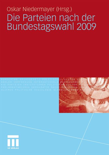 Produktbild: Die Parteien nach der Bundestagswahl 2009