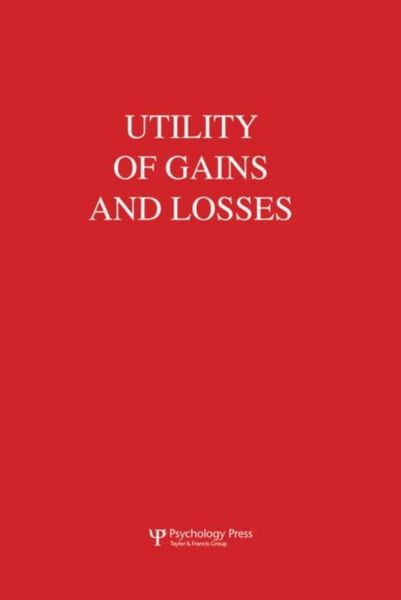 Produktbild: Utility of Gains and Losses