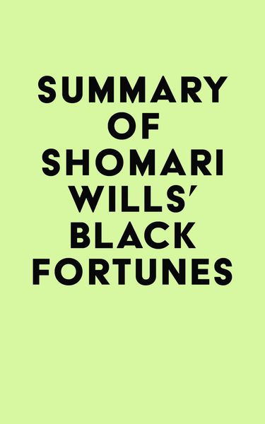 Produktbild: Summary of Shomari Wills's Black Fortunes