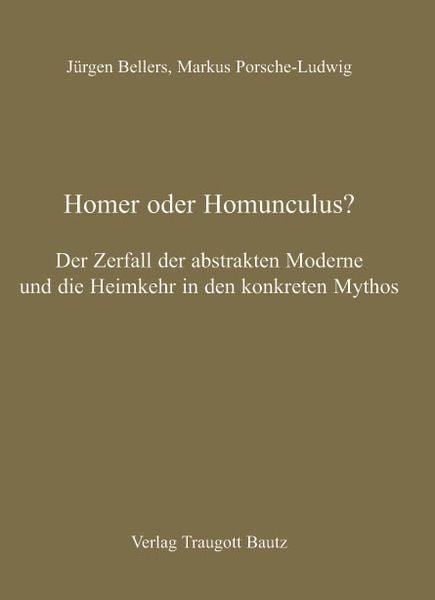 Produktbild: Homer oder Homunculus?
