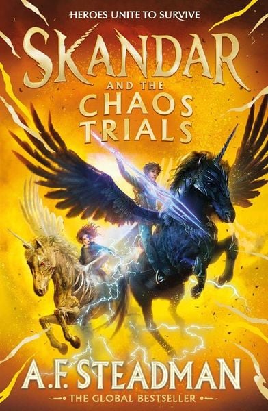 Skandar and the Chaos Trials, Gebundene Ausgabe von A. F. Steadman, Simon & Schuster, 978-1-398-50295-6