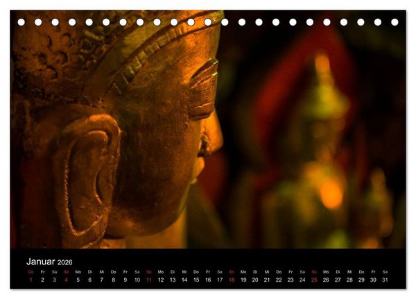 Produktbild: Myanmar - Eindr&uuml;cke (Tischkalender 2026 DIN A5 quer), CALVENDO Monatskalender