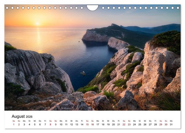 Produktbild: Im Rhythmus der Wellen - Ein Jahr am Meer (Wandkalender 2026 DIN A4 quer), CALVENDO Monatskalender