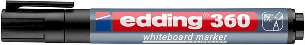 Produktbild: Edding 360 Whiteboardmarker A8 schwarz Rundspitze 1,5-3 mm