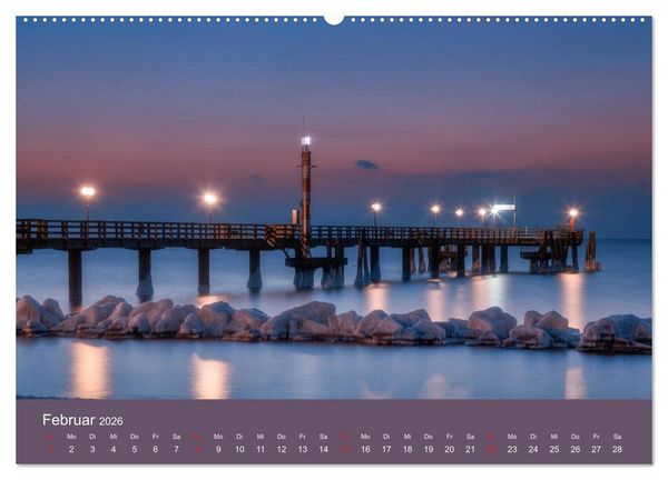 Produktbild: Ostsee - Perlen aus Mecklenburg-Vorpommern (Wandkalender 2026 DIN A2 quer), CALVENDO Monatskalender
