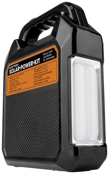 Produktbild: Easymaxx Security Solar-Generator EP-0188 9470 Solar-Powerbank 18W 4500 mAh