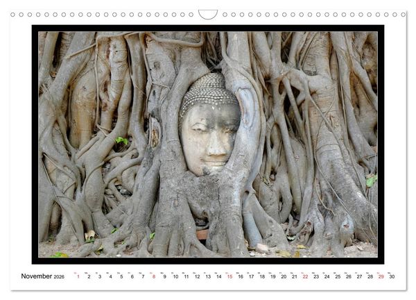 Produktbild: Thailand - auf stillen Wegen (Wandkalender 2026 DIN A3 quer), CALVENDO Monatskalender