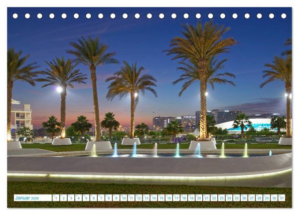 Produktbild: Atemraubendes Abu Dhabi - Idylle am Persischen Golf (Tischkalender 2026 DIN A5 quer), CALVENDO Monatskalender