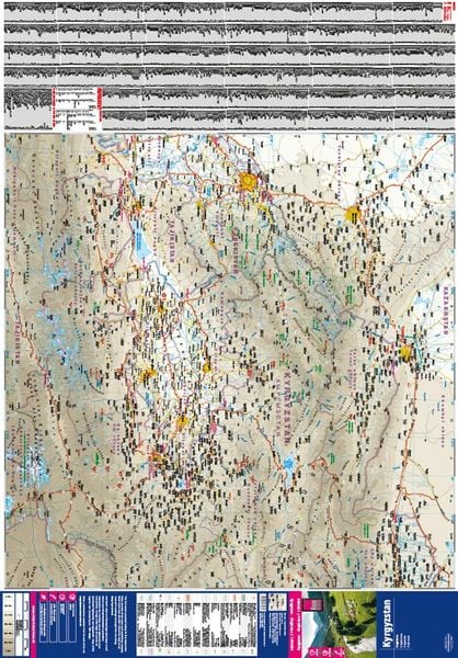 Produktbild: Reise Know-How Landkarte Kirgisistan / Kyrgyzstan (1:700.000)