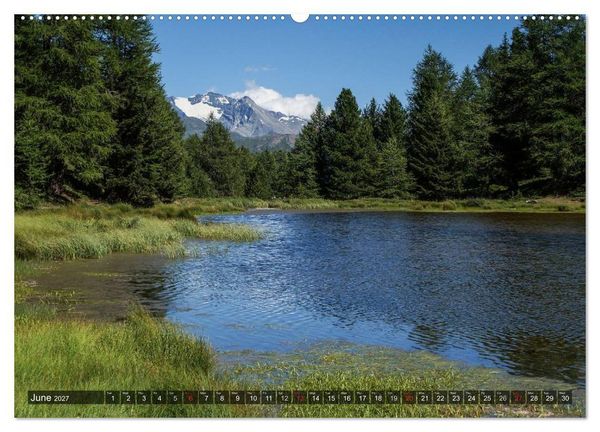 Produktbild: Valais Swiss Beauty (High Quality Premium Wall Calendar 2027 DIN A2 landscape),CALVENDO 12 Month Wall Calendar