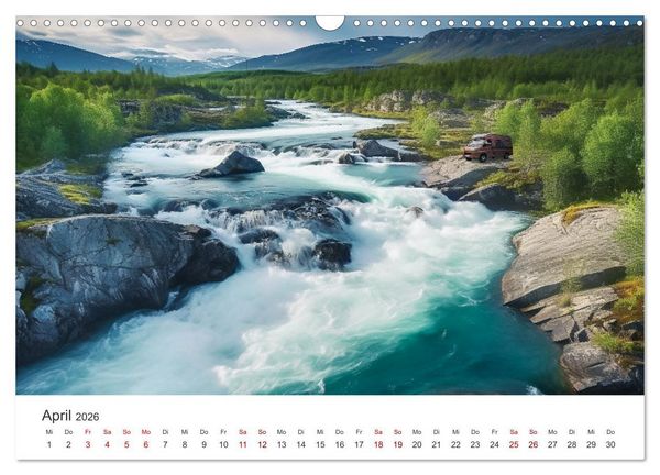 Produktbild: Der Ruf des Nordens (Wandkalender 2026 DIN A3 quer), CALVENDO Monatskalender