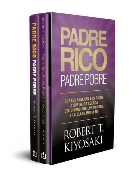 Produktbild: Estuche Padre Rico, Padre Pobre (Contiene: Padre Rico, Padre Pobre / Padre Rico, Padre Pobre Para J&atilde;3venes) / Rich Dad, Poor Dad Box Set