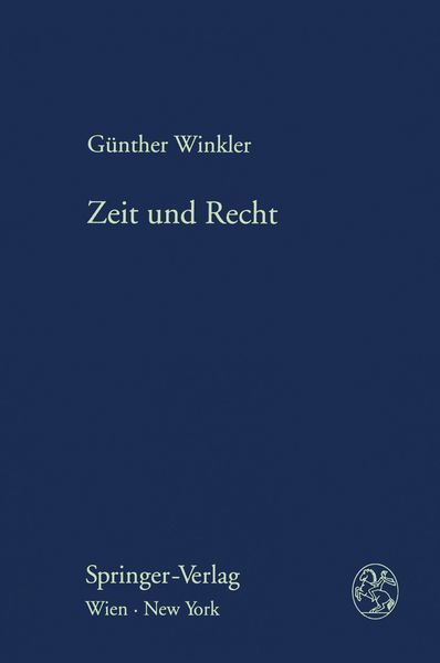 Produktbild: Zeit und Recht