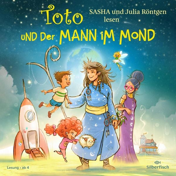 Toto und der Mann im Mond - Sasha,Julia Röntgen, CD, 9783745604542