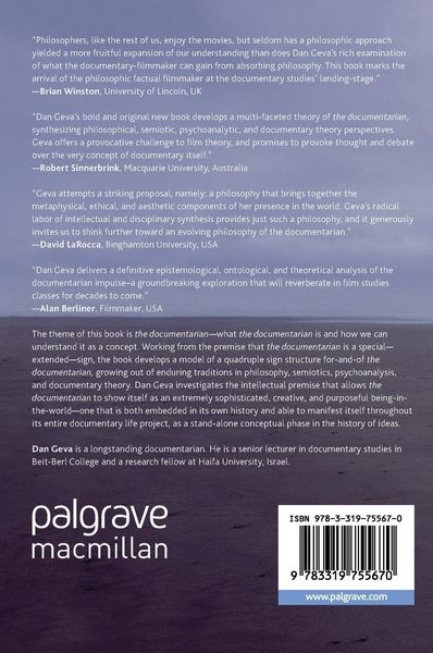 Produktbild: Toward a Philosophy of the Documentarian