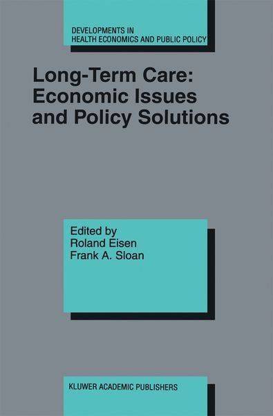 Produktbild: Long-Term Care: Economic Issues and Policy Solutions