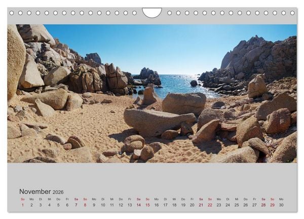 Produktbild: Sardinien &ndash; Die Nordk&uuml;ste (Wandkalender 2026 DIN A4 quer), CALVENDO Monatskalender