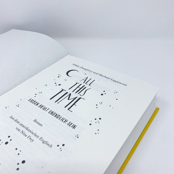 Produktbild: All This Time &ndash; Lieben hei&szlig;t unendlich sein