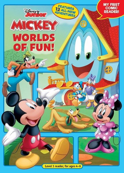Produktbild: Disney Books: Mickey Mouse Funhouse: Worlds of Fun!