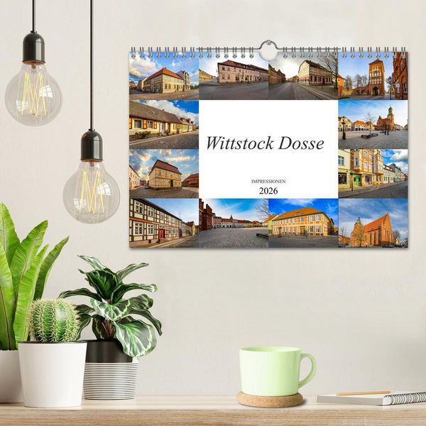 Produktbild: Wittstock Dosse Impressionen (Wandkalender 2026 DIN A4 quer), CALVENDO Monatskalender