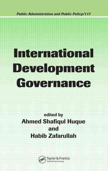 Produktbild: Huque, A: International Development Governance